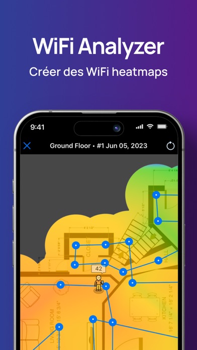 Screenshot #1 pour NetSpot WiFi Analyzer