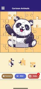 Cartoon Animals Puzzle screenshot #3 for iPhone