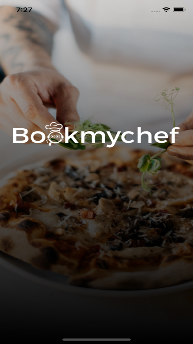 Bookmychef online Screenshot