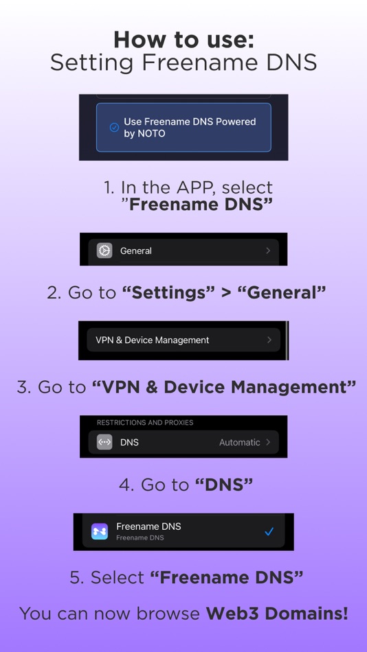 #4. Freename DNS Installer (iOS) بواسطة: FREENAME AG