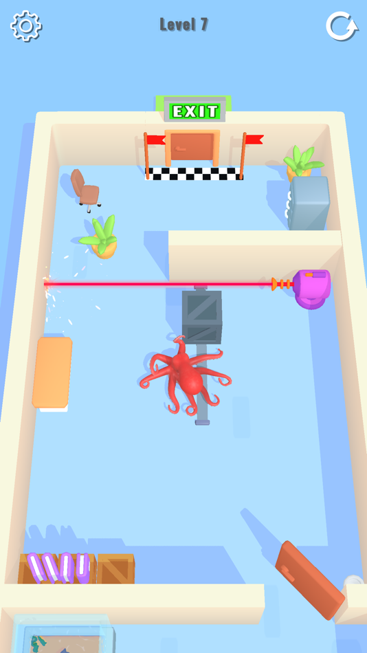 #1. Octopus Run (iOS) 由: Volodymyr Klymenko