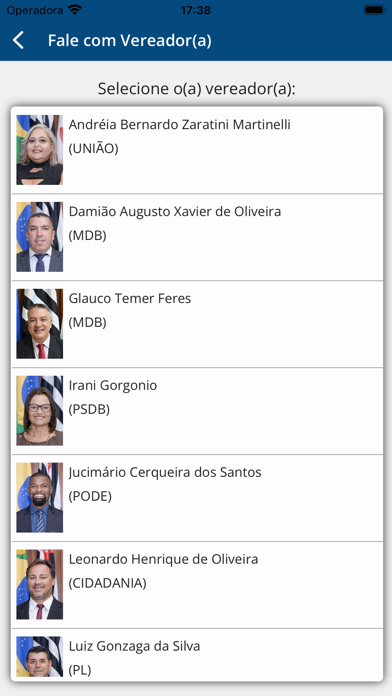 Câmara de Lençóis Paulista Screenshot
