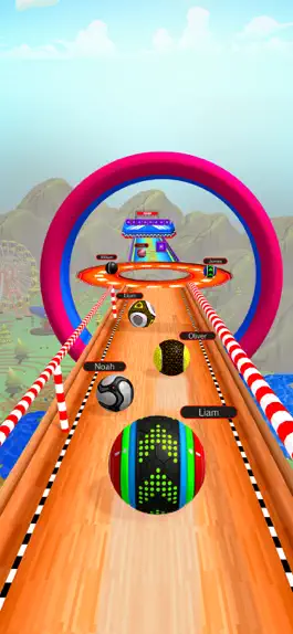 Game screenshot Basket Balls Racing Trails mod apk