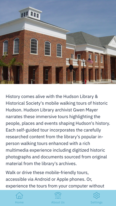 Historic Hudson Tours Screenshot