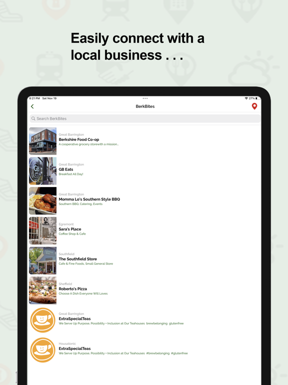 BerkHub iPad screenshot 5 - Travel app
