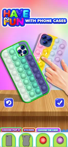 Game screenshot Pop it DIY Phone Case Games mod apk