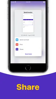 invoice maker +ㅤ iphone screenshot 4