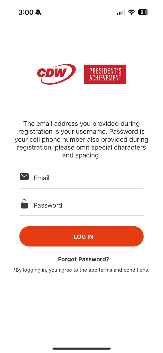 CDW Presidents Achievement