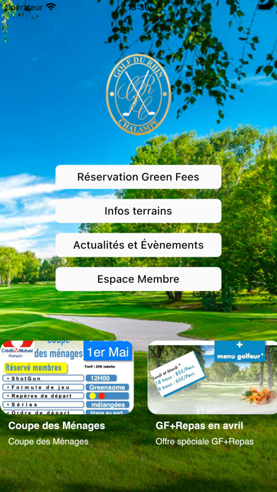 Golf Club du Rhin Screenshot