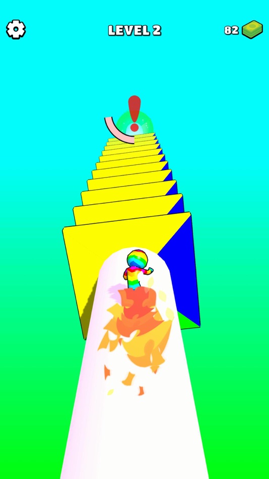 #7. Helix Runner 3D (iOS) 由: Atakan Cakir