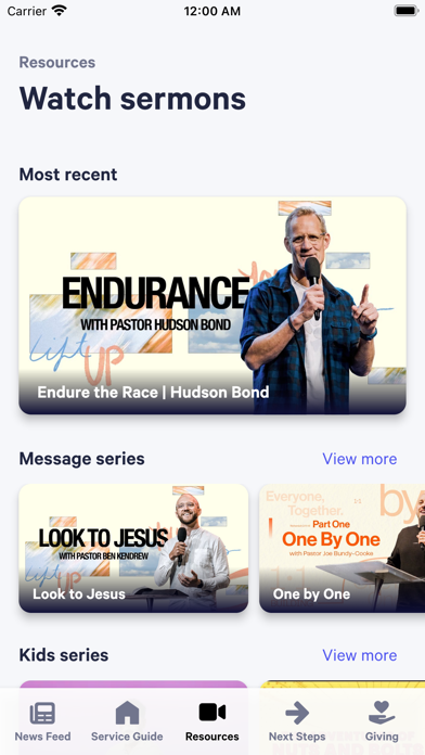 ARISE Church Screenshot