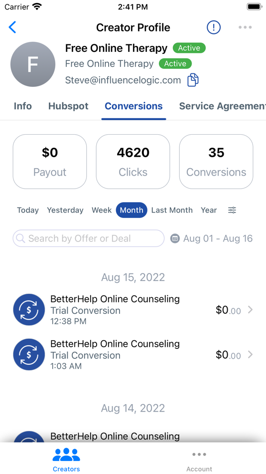 #4. InfluenceLogic Admin (iOS) 来自: InfluenceLogic