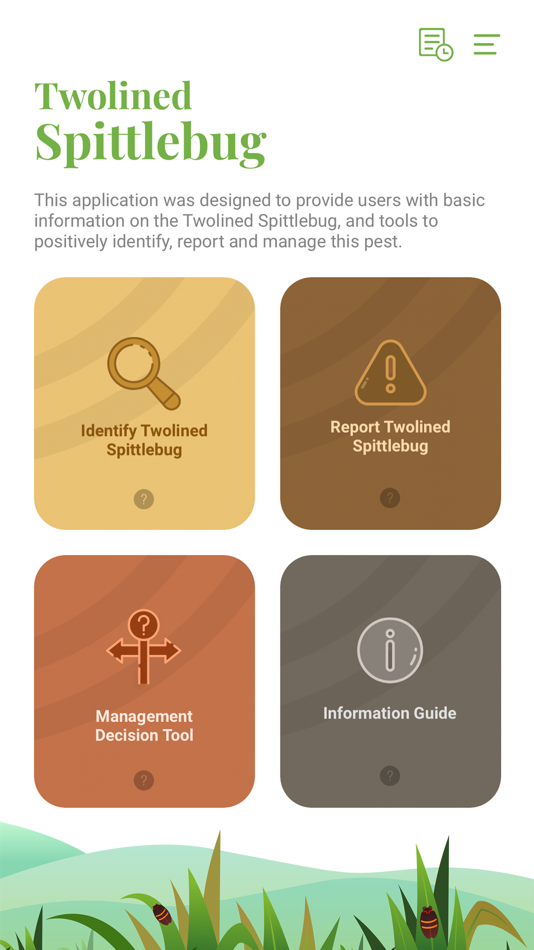#1. Twolined Spittlebug Tool (iOS) 由: University of Hawaii