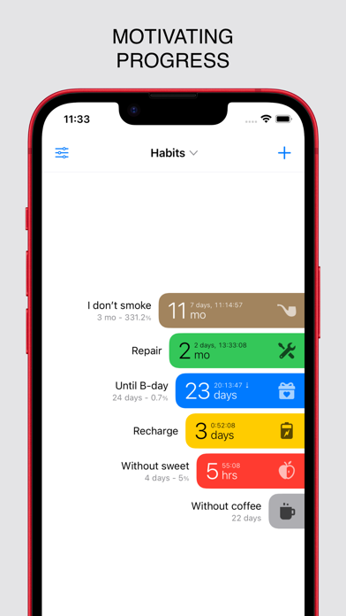 WillPower: Habit Timer Screenshot