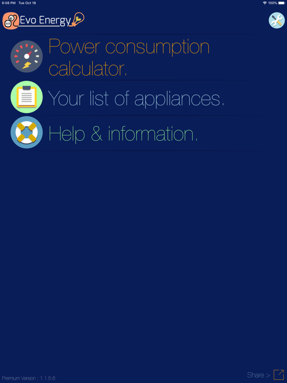 Screenshot #4 pour Evo Energy - Cost Calculator