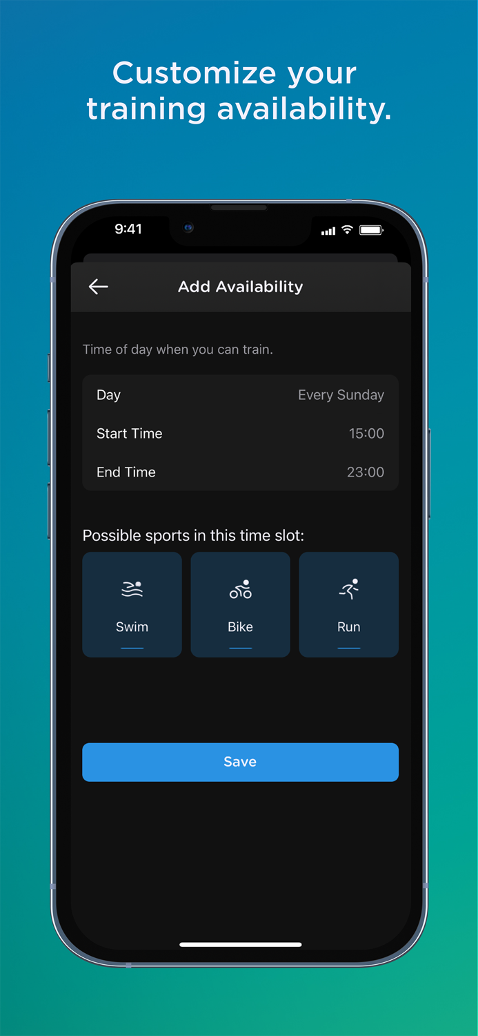 TRIQ – Triathlon Training Plan