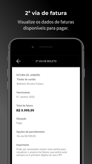Cartão Empório Alex Screenshot