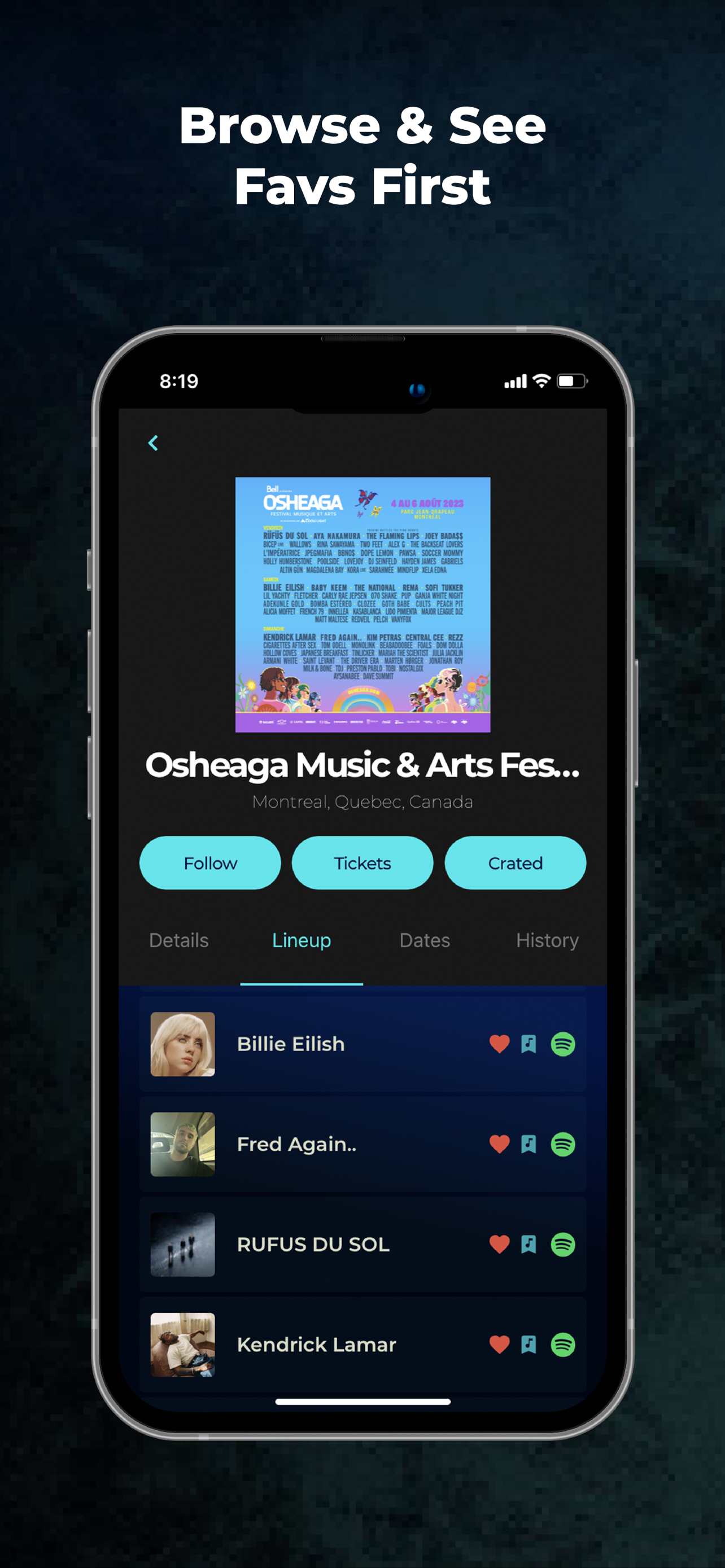 FestGPS: Music Festival Finder