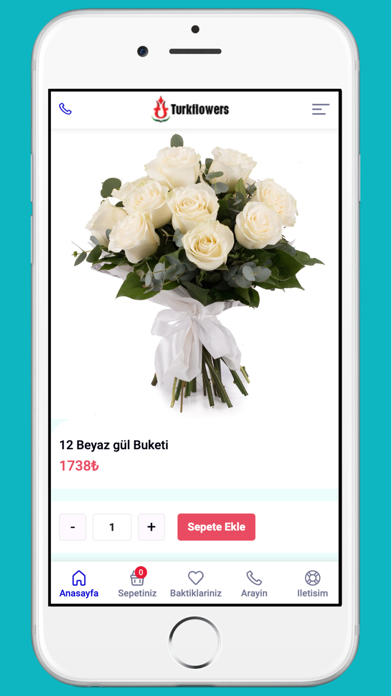 Turkflowers-Uluslararası Çiçek Screenshot