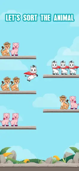 Game screenshot Animal Sort Puzzle - Pet Sort mod apk