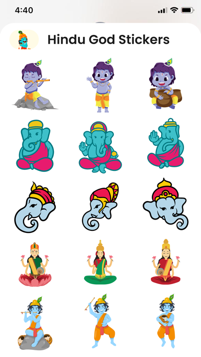 Hindu God Stickers Screenshot