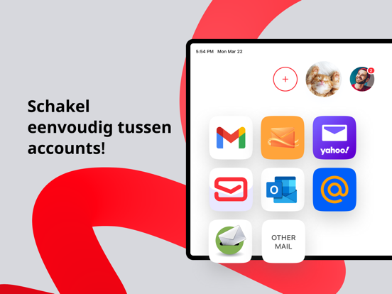 Email App – myMail iPad app afbeelding 3