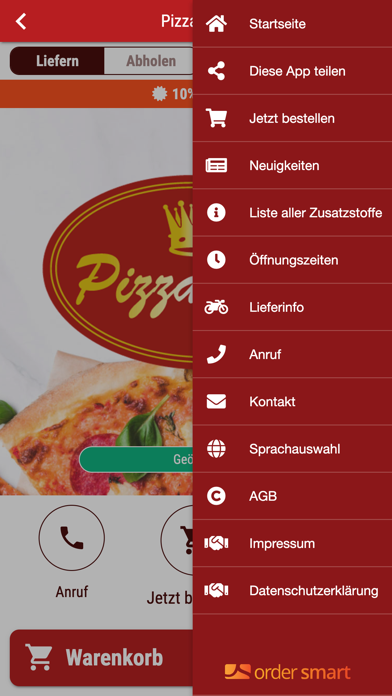 Pizza King Bredstedt Screenshot