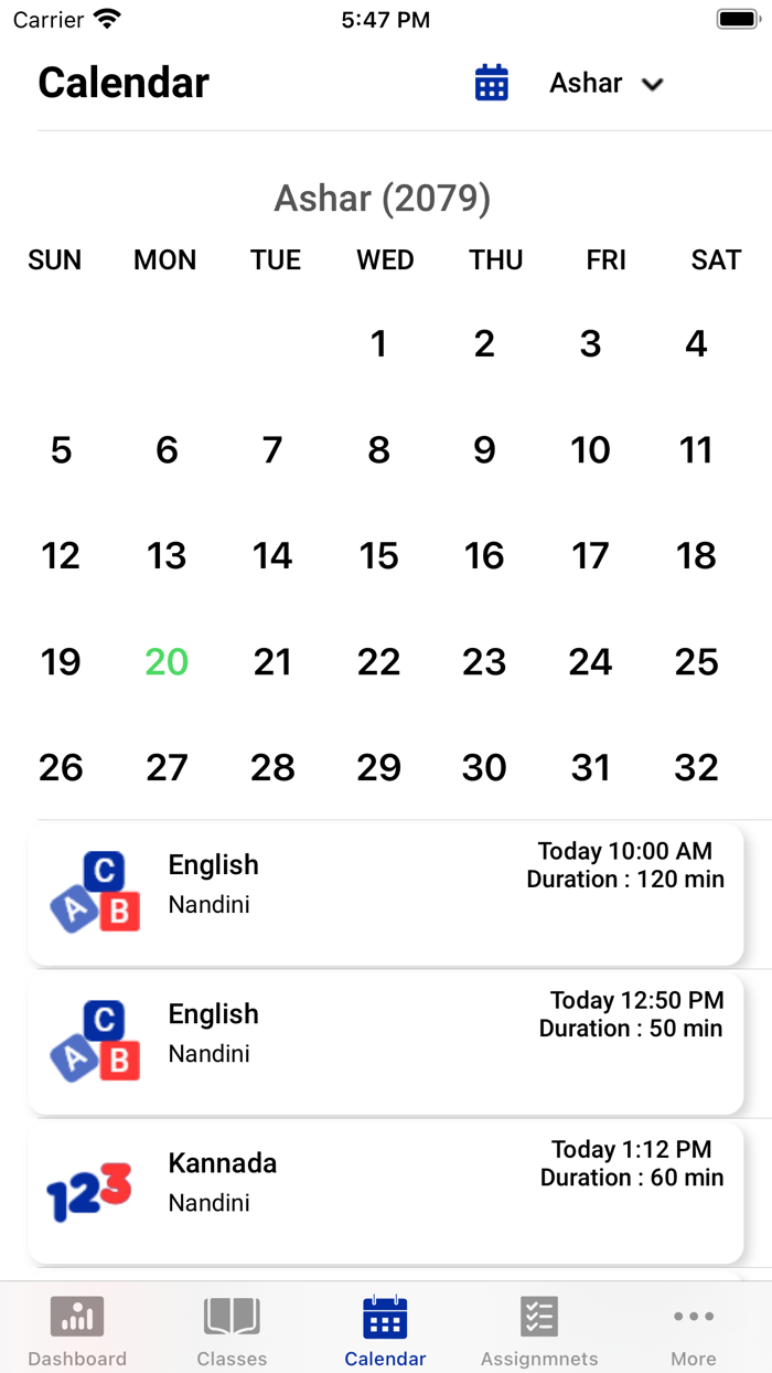 Blackboard Nepal Student