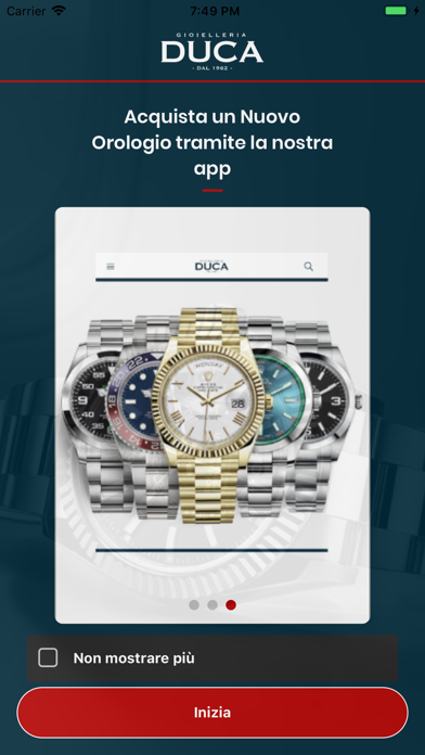 Duca Orologi Screenshot