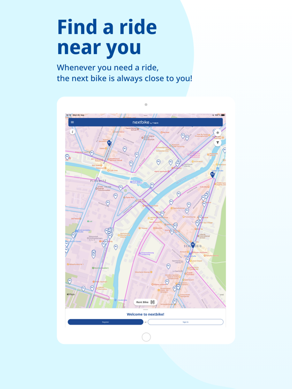nextbike screenshot 2