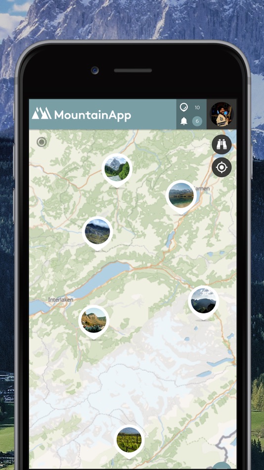 #2. MTA MountainApp (iOS) 由: SPOTTERON Gmbh