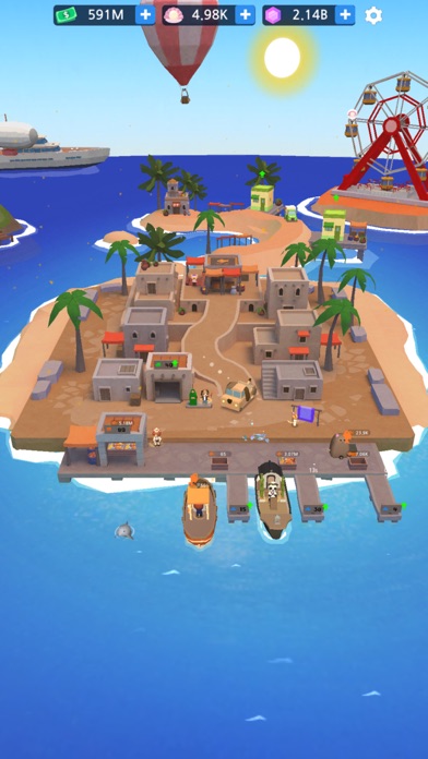 Idle Fishing Village Tycoon Screenshot