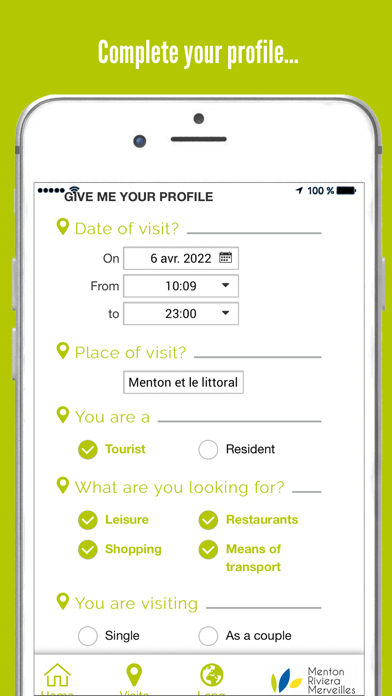 MyVizito Menton Riviera Screenshot