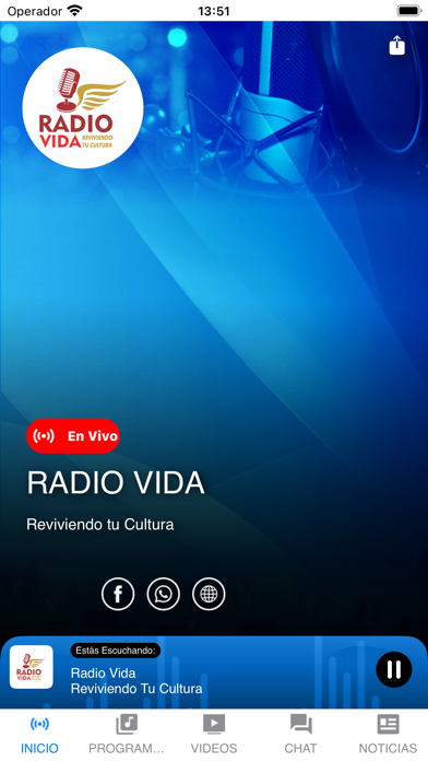 Radio Vida 100.9 FM Screenshot