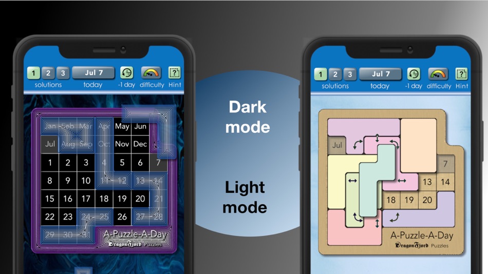 #4. A-Puzzle-A-Day (iOS) 由: DragonFjord