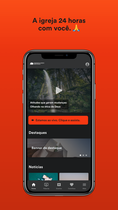 Maranatha Church Nova Iguaçu Screenshot