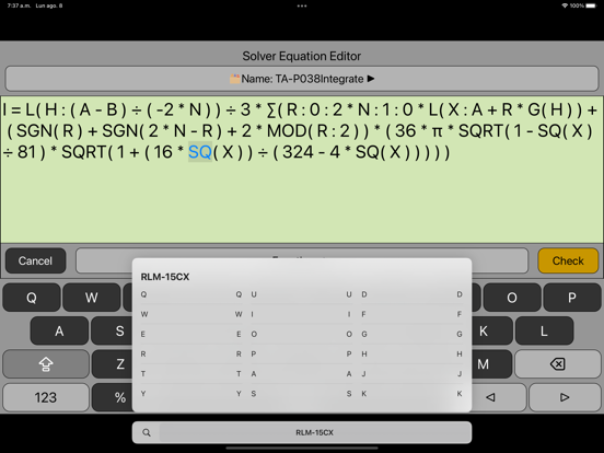 RLM-15CX iPad screenshot 4 - Productivity app