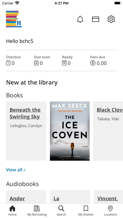 Screenshot 1 of Hennepin County Library App