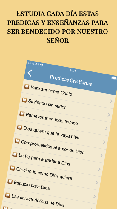 Predicas y Enseñanzas Bíblicas Screenshot