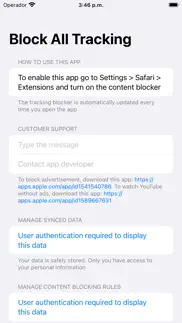 block all tracking iphone screenshot 1