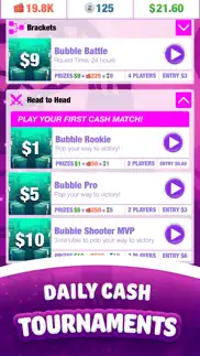 real money bubble shooter game iphone screenshot 4