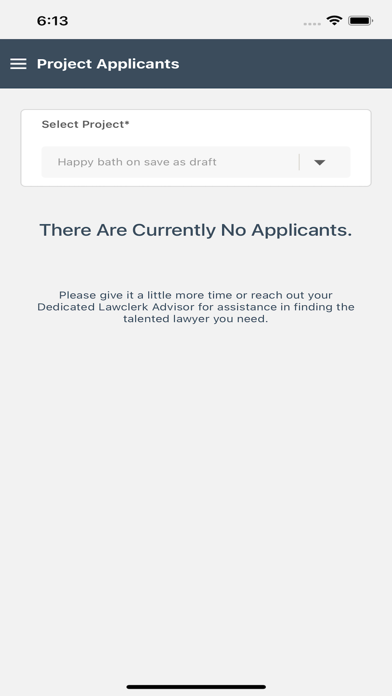LAWCLERK - Hiring Screenshot