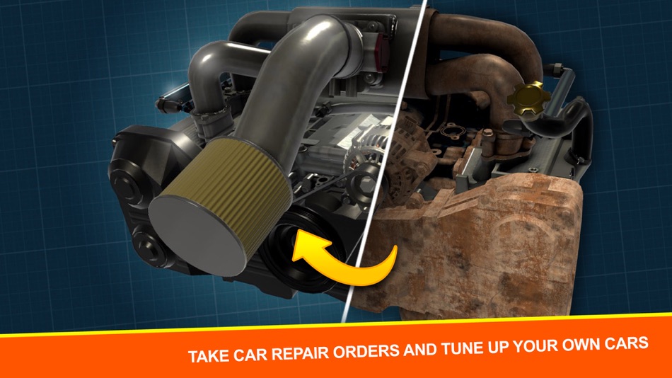 #1. Car Mechanic Simulator: Racing (iOS) 由: ECC GAMES S.A.