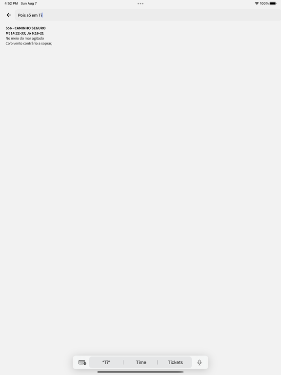 Hinário EAV iPad screenshot 4 - Book app