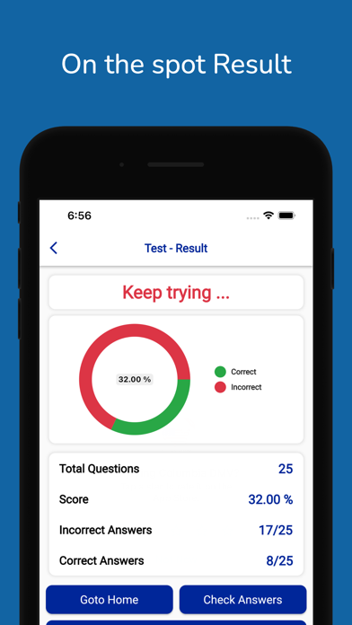Columbia DMV Permit Practice Screenshot