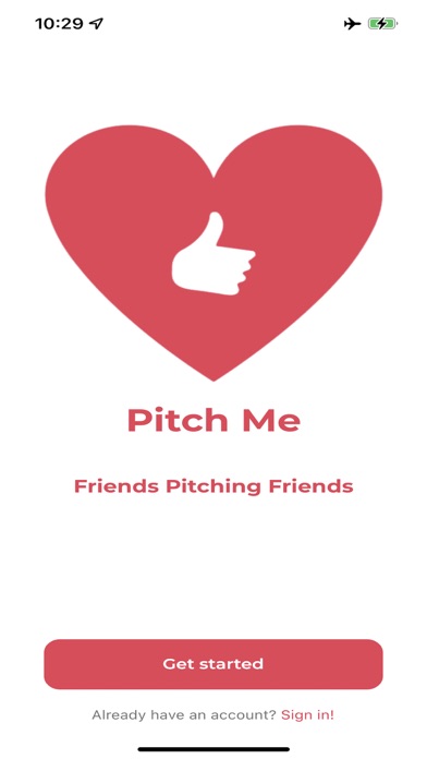 Pitch Me - Dating App Screenshot