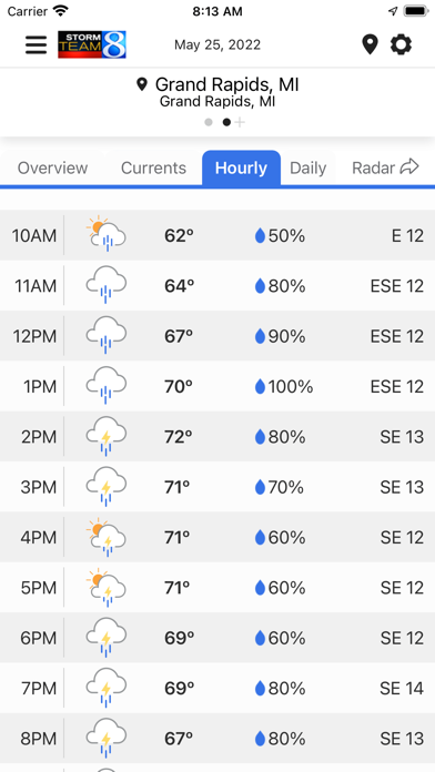 Storm Team 8 - WOODTV8 Weather Screenshot 4 - AppWisp.com Storm Team 8 - WOODTV8 Weather Screenshot 4 - AppWisp.com