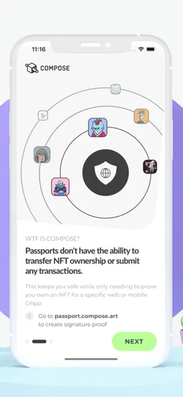 Game screenshot Compose Passport: NFT Identity apk