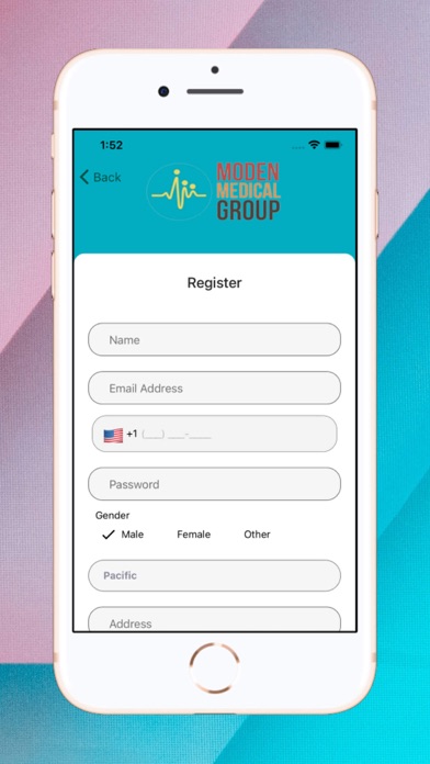 Moden Medical Group Screenshot
