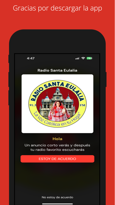 Radio Santa Eulalia Screenshot